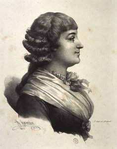 Madame Roland (Marie-Jeanne Roland de la Platière) by French School