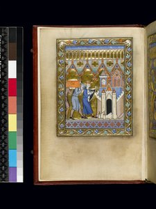 Folio from the Psalter and Hours of Isabella of France