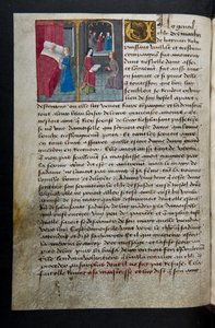 Page from Cent Nouvelles Nouvelles, c.1461-62 by French School