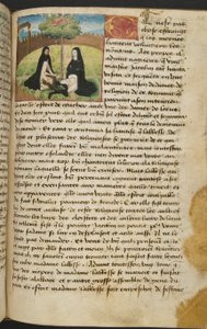 Page from Cent Nouvelles Nouvelles, c.1461-62 by French School