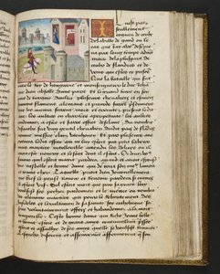 Page from Cent Nouvelles Nouvelles, c.1461-62