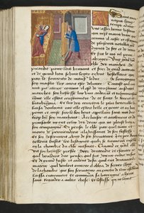 Page from Cent Nouvelles Nouvelles, c.1461-62 by French School