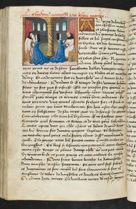 Page from Cent Nouvelles Nouvelles, c.1461-62 by French School