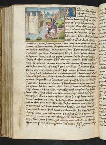 Page from Cent Nouvelles Nouvelles, c.1461-62