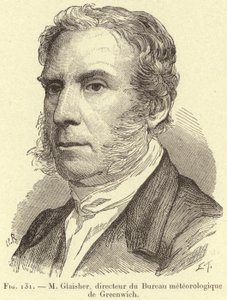M Glaisher, director of the Greenwich Meteorological Office by French School
