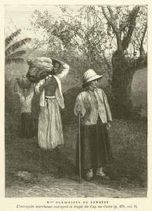 Madame Hlawaczek at the Zambezi by French School