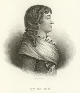Madame Roland by French School
