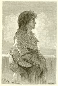 Madame Roland in her Childhood by French School