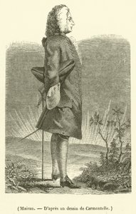 Mairan (engraving) by French School