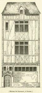 House of Jouvenet, in Rouen by French School