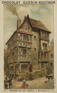 14th Century House, Bayeux, Calvados by French School