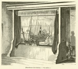 Gobelins Manufactory, A loom by French School