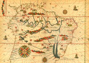 Map of South America