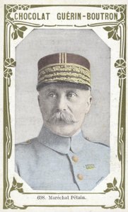 Marechal Petain by French School