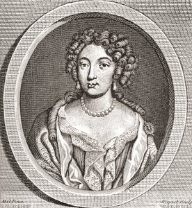 Marie Angélique de Scorailles, French Noblewoman and Mistress of Louis XIV