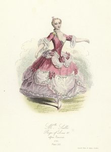 Marie Salle, French dancer; reign of Louis XV by French School