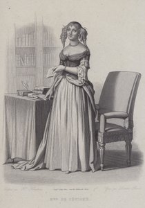 Marie de Rabutin-Chantal, marquise de Sevigne, French writer