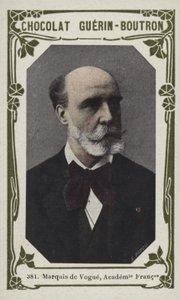 Marquis de Vogue, French Academy