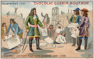 Marshal Vauban Constructing the Fortifications of the North by French School