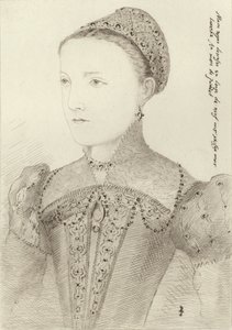 Mary Queen of Scots as a Young Woman by French School