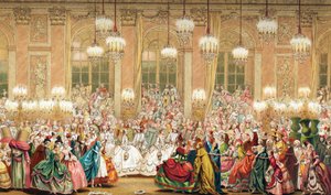 Masked Ball at the Court of Louis XV by French School