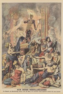 Mass Suicide in the Dutch East Indies by French School