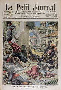 Massacre of Christians in Turkey by French School