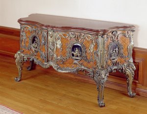 Medal Cabinet, by M. Dasson of Paris, c.1870 by French School