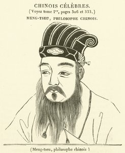 Meng-tseu, Chinese philosopher by French School