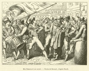 Meo Patacca and His Army by French School
