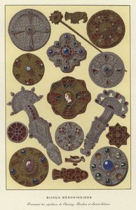 Merovingian Jewellery by French School