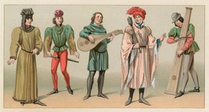 Middle Ages Costume by French School