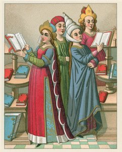 Middle Ages Costume by French School