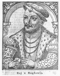 Mikolaj Rej (engraving) by French School
