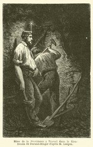 Providence Mine, Work in the Vein by French School