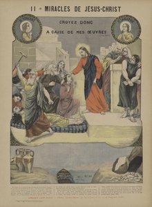 Miracles of Jesus Christ by French School