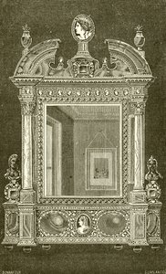Mirror of Mary de Medici by French School