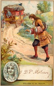Moliere, French playwright by French School