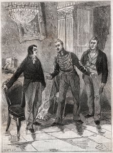 Monarchy of July - November 1834 - Adolphe Thiers at the Duke of Orleans Louis Philippe I by French School