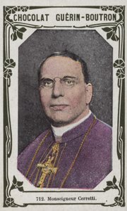 Monseigneur Cerretti by French School