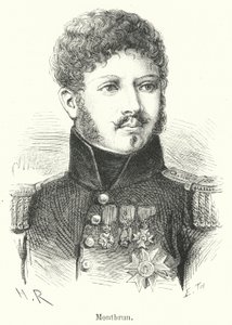 Montbrun (engraving) by French School