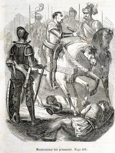 Montmorency made prisoner at Pavie (1525) - in Histoire de France by L.-P. Anquetil by French School
