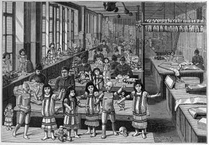 Montreuil doll factory in 1888