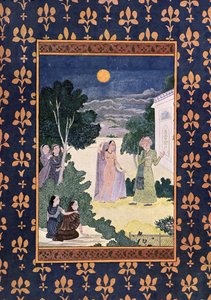 Moon of Beauty (illustration for The Arabian Nights, 1895)