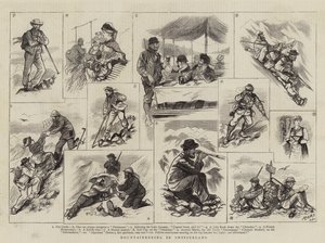 Mountaineering in Switzerland by French School