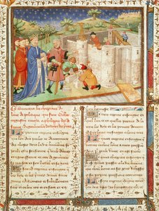 Illustration from Gouvernement des Rois et des Princes by French School