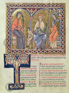 Grammar, Dialect and Rhetoric from Satyricon by Martianus Capella, c.1200 by French School