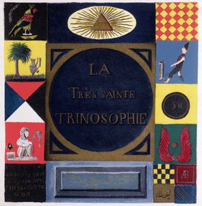 Frontispiece of La Tres Sainte Trinosophie attributed to the Comte de Saint-Germain