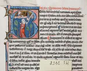 Angel Delivering a Baby to a Woman to be Born, from the 