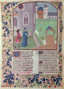 The Orchard, Illustration from Le Livre des Prouffitz Champestres by Pietro de Crescenzi